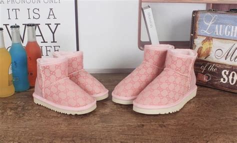 gucci ugg boots pink